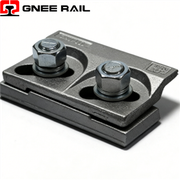 Morsetto per rotaia della gru|Clip per binario saldato e imbullonato per gru